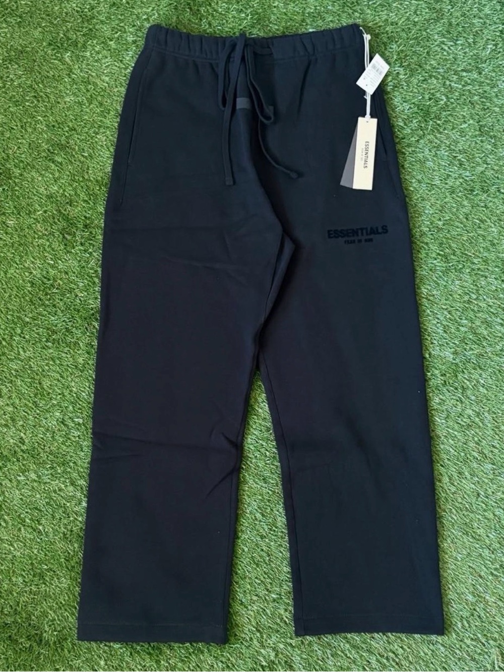 Fear of God Essentials Black Drawstring Joggers ALL SIZES